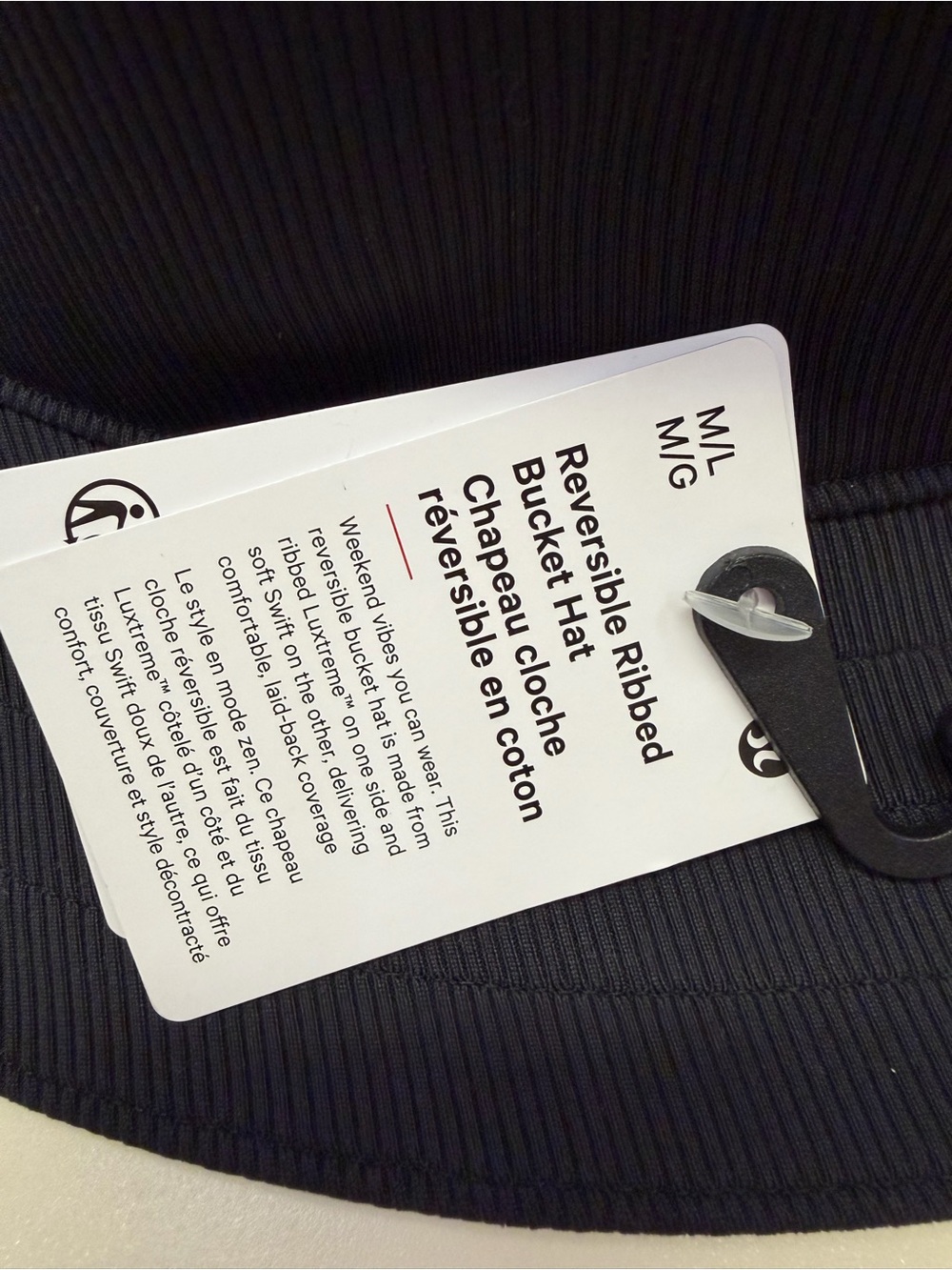 đź–¤ Lululemon Reversible Ribbed Bucket Hat - Picture 2 of 6